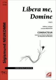 Libera me, Domine (conducteur)