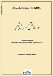 ADON OLAM (MAITRE DE L'UNIVERS) CONDUCTEUR