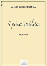 4 PIECES INEDITES POUR PIANO