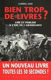 Bien trop de livres ?