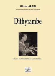 DITHYRAMBE POUR TROMPETTE OU FLUTE ET ORGUE