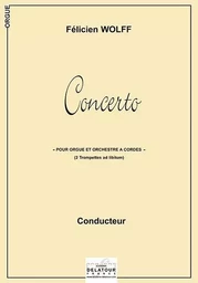 CONCERTO POUR ORGUE SUR LE VENI CREATOR (CONDUCTEUR)