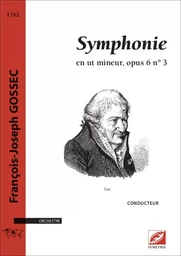 Symphonie en ut mineur (conducteur A3)