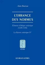 L'Errance des normes