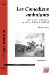 Ouverture des Comédiens ambulants (conducteur A3)