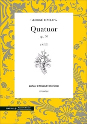 Quatuor op. 50 (conducteur et matériel)