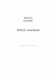 Soleil couchant