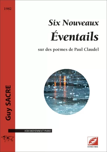 Six Nouveaux Éventails - Guy SACRE - SYMETRIE