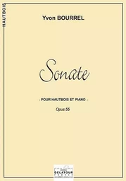 SONATE POUR HAUTBOIS ET PIANO