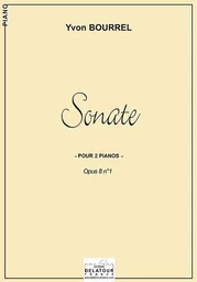 SONATE POUR 2 PIANOS (EDITION FAC SIMILE)