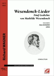 Wesendonck-Lieder (conducteur)