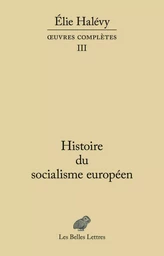 Histoire du socialisme européen