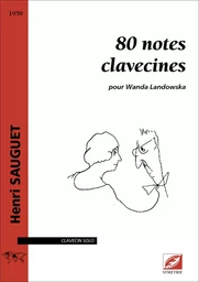 80 notes clavecines  pour Wanda Landowska