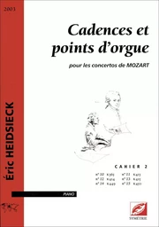 Cadences et points d’orgue (cahier 2)