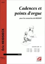 Cadences et points d’orgue (cahier 3)