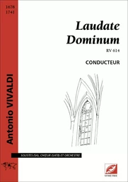 Laudate Dominum (petit conducteur)