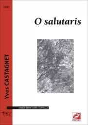 O salutaris, pour chœur mixte (SATB) a cappella