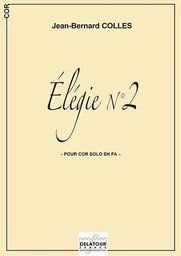 ELEGIE N02 POUR COR SOLO