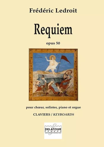 REQUIEM OPUS 50 - CLAVIERS -  LEDROIT FR D RIC - DELATOUR FRANCE