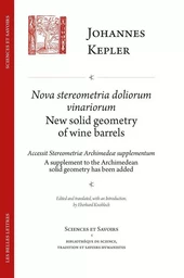 Nova Stereometria dolorium vinariorum / New solid geometry of Wine Barrels