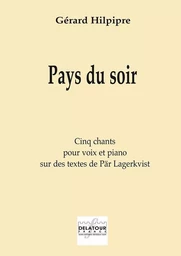 PAYS DU SOIR POUR VOIX ET PIANO