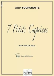 7 PETITS CAPRICES POUR VIOLON SEUL