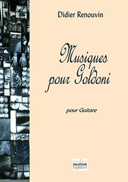 MUSIQUES POUR GOLDONI POUR GUITARE