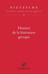 Histoire de la littérature grecque