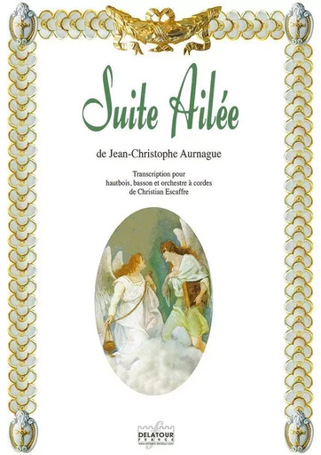 SUITE AILEE POUR POUR HAUTBOIS, BASSON ET ORCHESTRE A CORDES (CONDUCTEUR) -  AURNAGUE JC - DELATOUR FRANCE