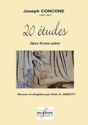 20 ETUDES POUR LE PIANO