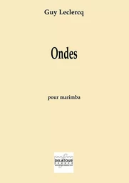 ONDES POUR MARIMBA