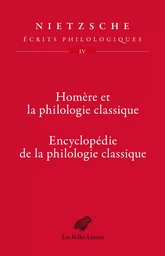 Homère et la philologie classique