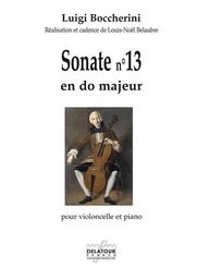 SONATE POUR VIOLONCELLE ET PIANO N 13