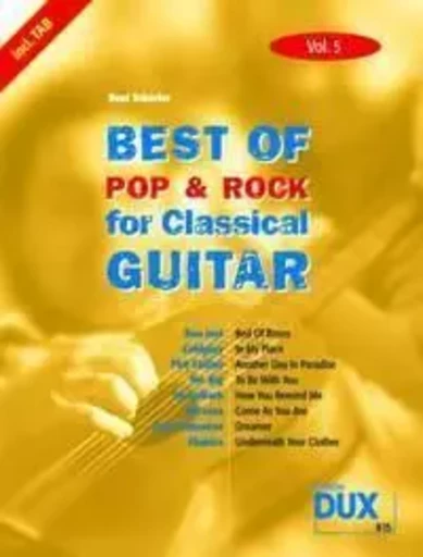 BEST OF POP & ROCK 05 FOR CLASSICAL GUITAR -  BEAT SCHERLER - HAL LEONARD