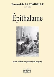 EPITHALAME POUR VIOLON ET PIANO (OU ORGUE)