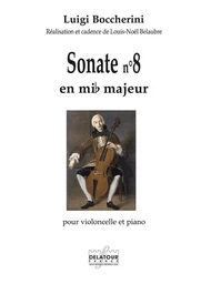 SONATE POUR VIOLONCELLE ET PIANO N 8