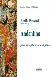 ANDANTINO POUR SAXOPHONE ALTO ET PIANO