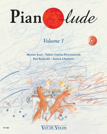 PIANOLUDE VOL.1+ CD -  - VAN DE VELDE