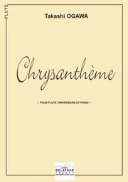 CHRYSANTHEME - 3 PIECES FACILES POUR FLUTE ET PIANO