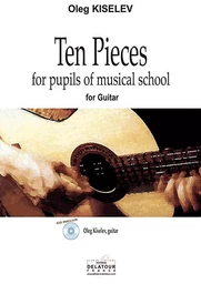 TEN PIECES FOR PUPILS OF MUSICAL SCHOOL POUR GUITARE