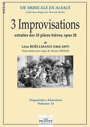 3 IMPROVISATIONS POUR ORGUE