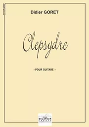 CLEPSYDRE POUR GUITARE