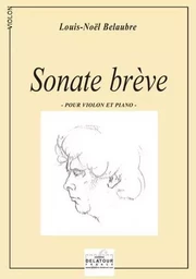 SONATE BREVE POUR VIOLON ET PIANO