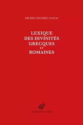 Lexique des divinités grecques et romaines