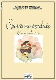 SPERANZE PERDUTE POUR GUITARE