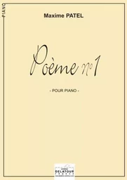 POEME N01 POUR PIANO