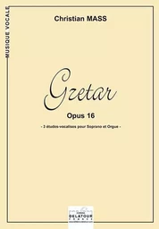 GZETAR POUR TENOR OU SOPRANO ET ORGUE