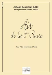 AIR DE LA 3EME SUITE ORCHESTRALE BWV 1068 (VERSION FLUTE)