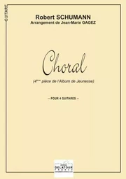 CHORAL POUR 4 GUITARES