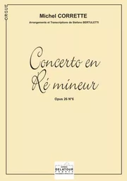 CONCERTO EN RE MINEUR POUR ORGUE